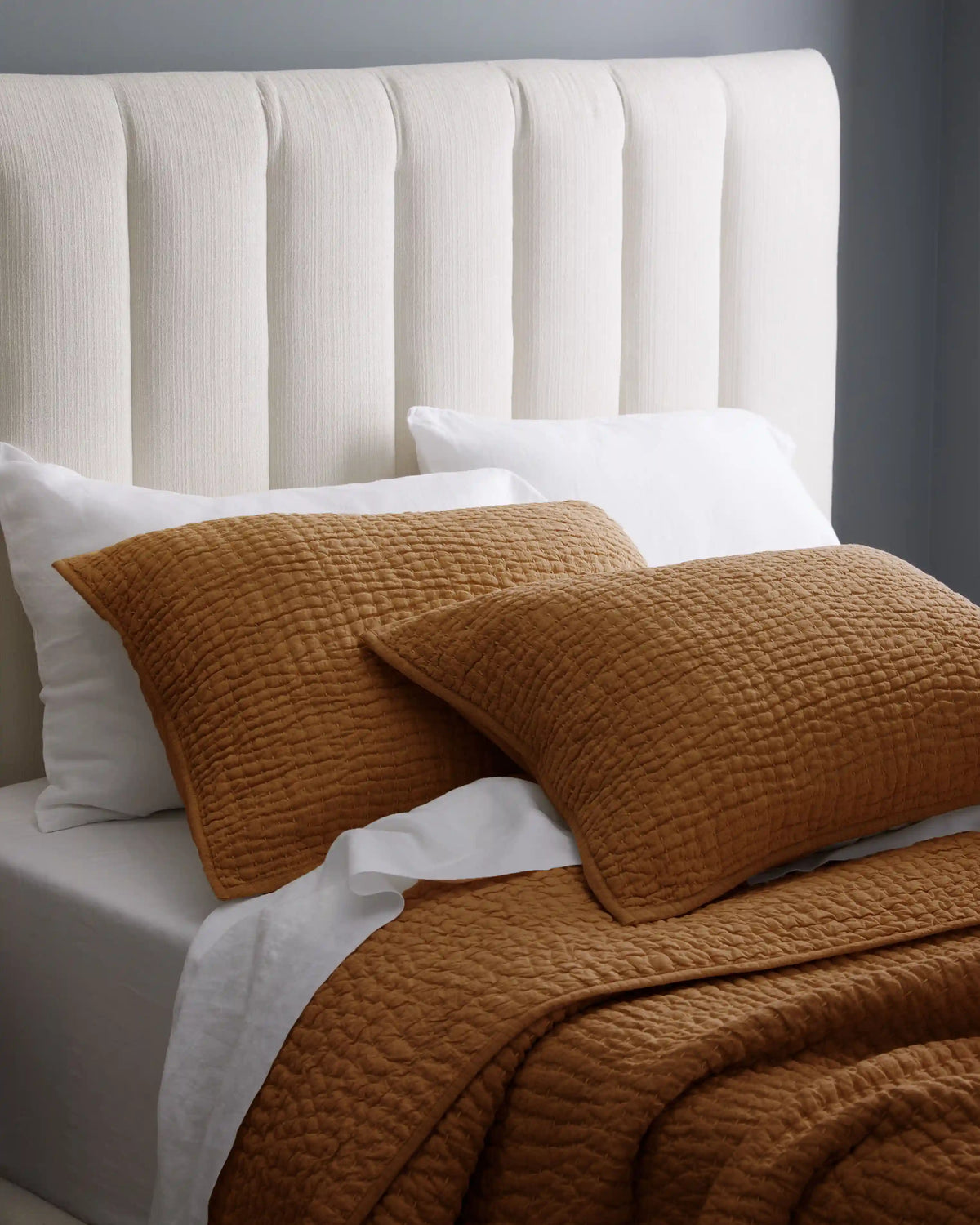 European Linen Cotton Stitch Quilt