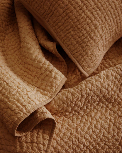 European Linen Cotton Stitch Sham Set