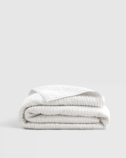 European Linen Cotton Stitch Quilt