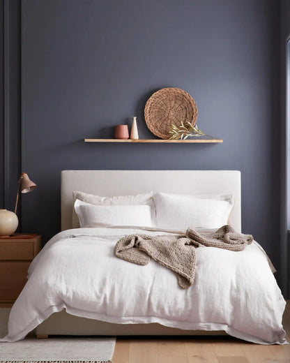 European Linen Double Flange Deluxe Bedding Bundle
