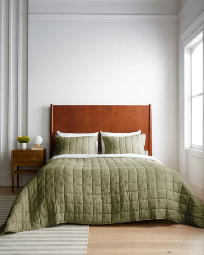 European Linen Box Quilt