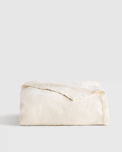 Vintage Wash European Linen Bed Cover
