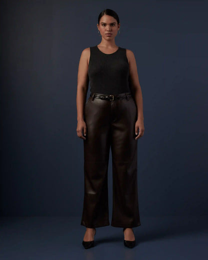 Featherweight Cashmere Ribbed Tank