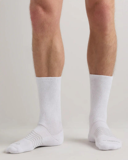 Everyday Cotton Targeted Stretch Crew Socks (4-Pack)