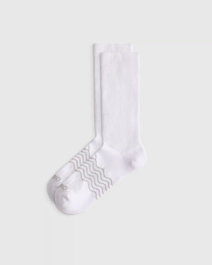 Everyday Cotton Targeted Stretch Crew Socks (4-Pack)