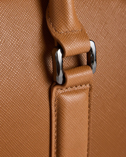 Italian Saffiano Briefcase
