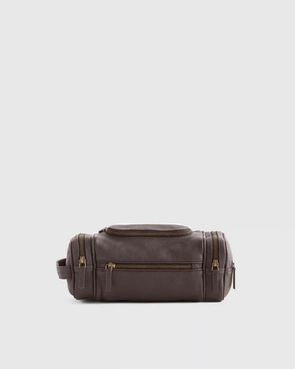 Nappa Leather Toiletry Bag