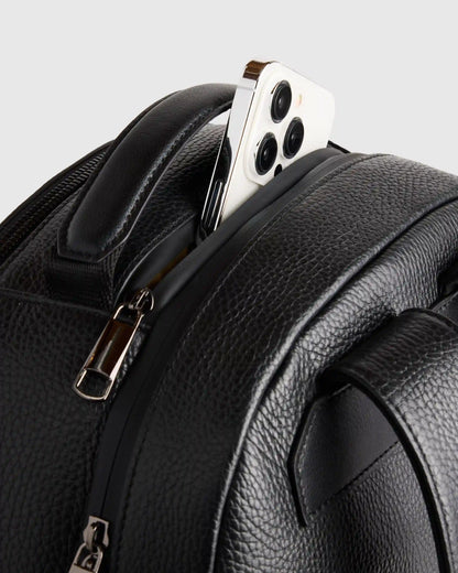 Excursion Italian Leather Laptop Backpack