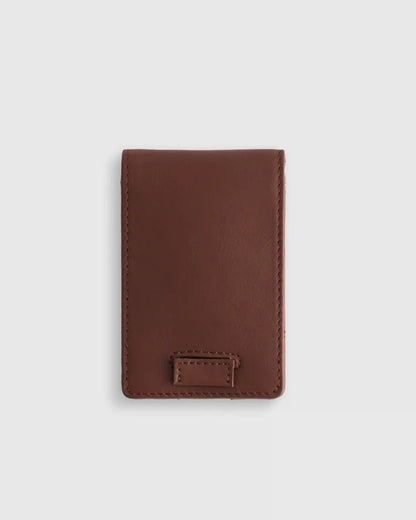 Italian Leather Money-Clip Wallet