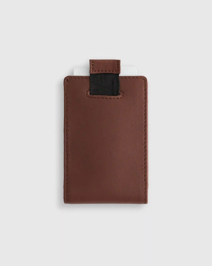 Italian Leather Money-Clip Wallet