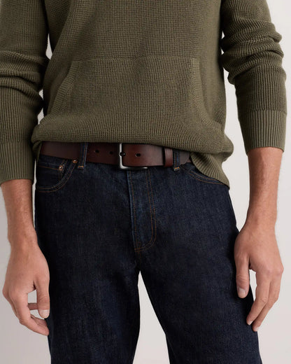 Adam Heritage Leather Jeans Belt