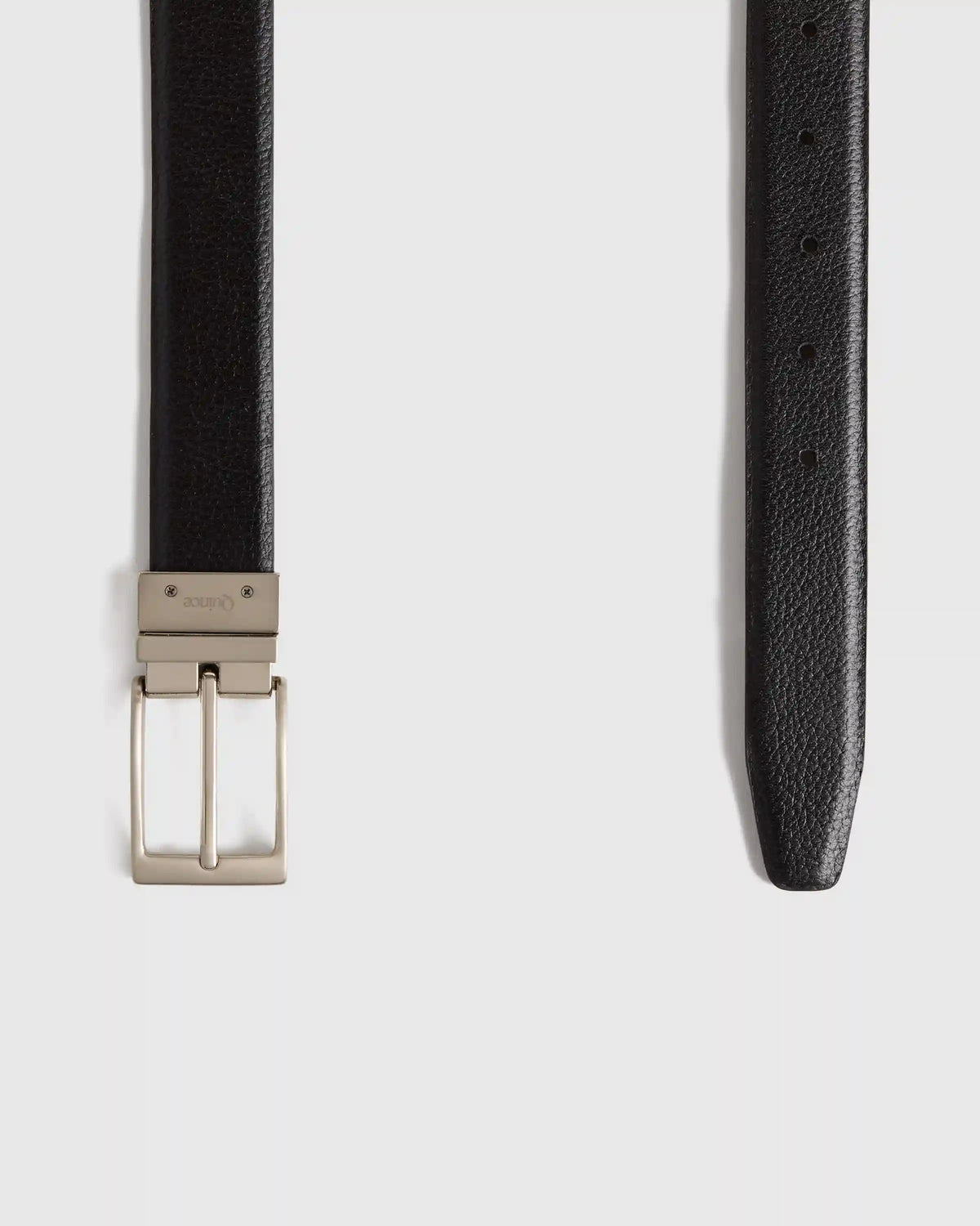 Owen Calfskin Leather Reversible Dress Belt