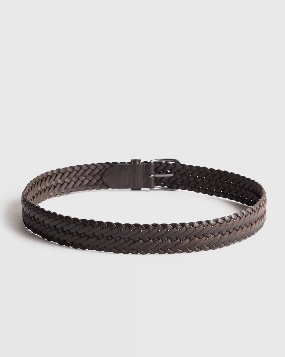 Jack Italian Leather Woven Belt