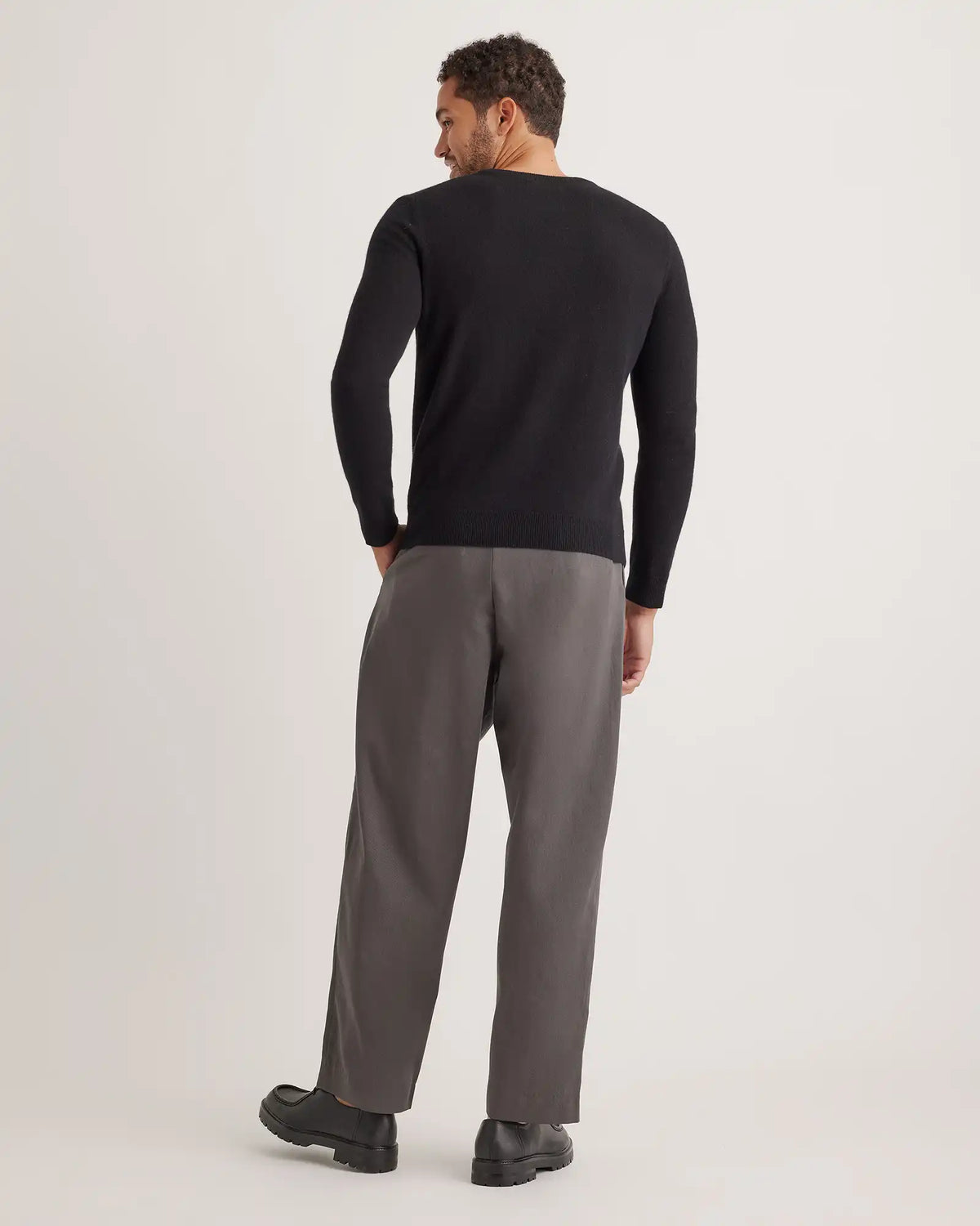 Mongolian Spring Cashmere Crewneck Sweater