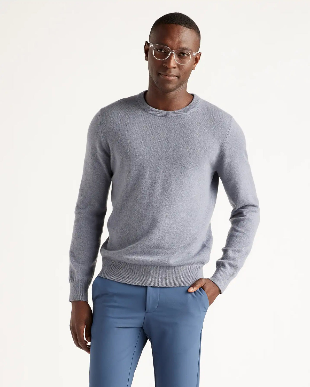 Mongolian Cashmere Crewneck Sweater