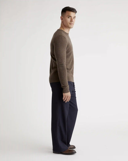 Mongolian Spring Cashmere Crewneck Sweater