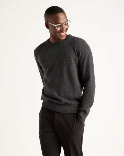 Mongolian Spring Cashmere Crewneck Sweater
