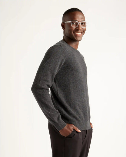 Mongolian Spring Cashmere Crewneck Sweater