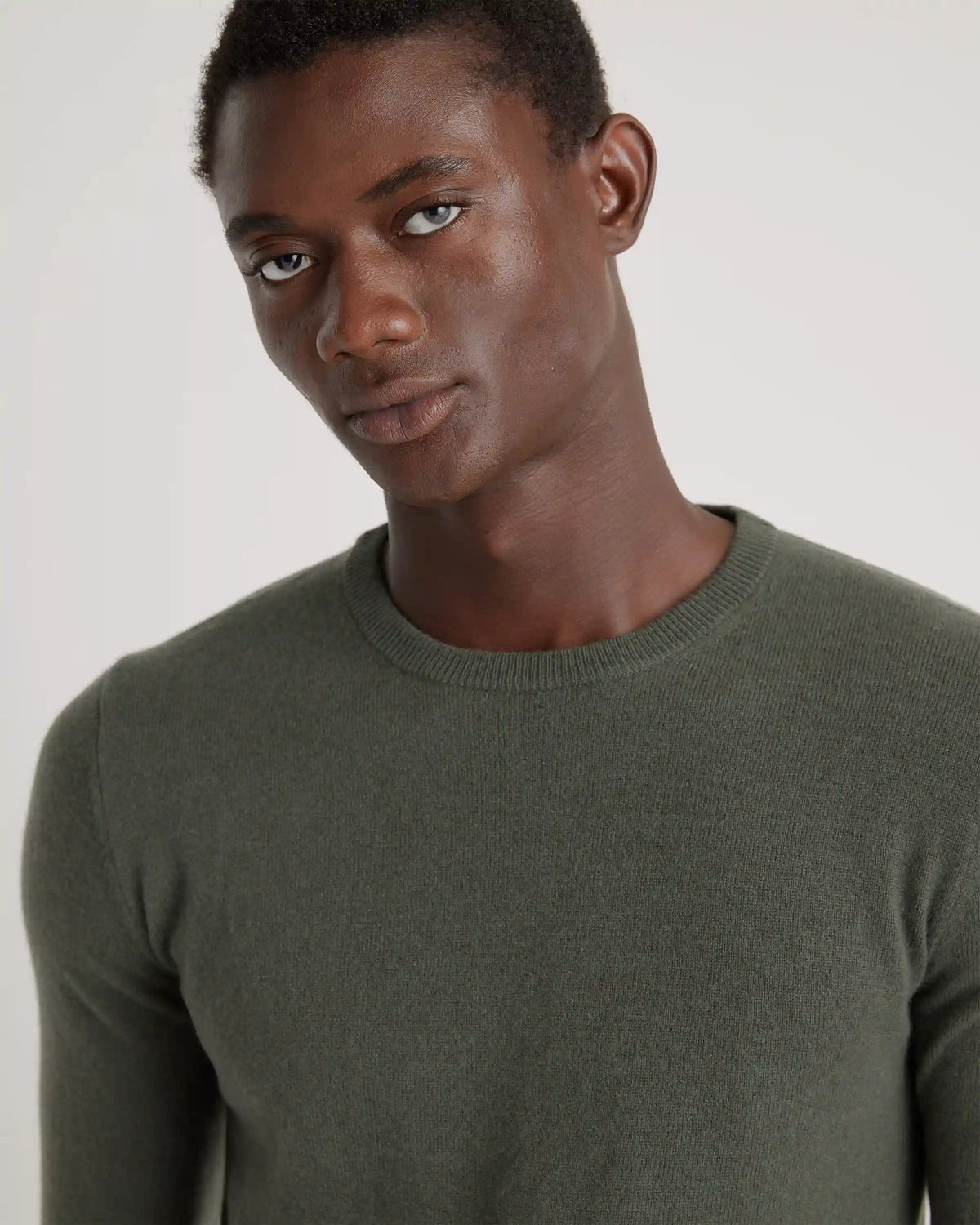 Mongolian Spring Cashmere Crewneck Sweater
