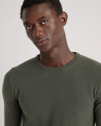 Mongolian Spring Cashmere Crewneck Sweater