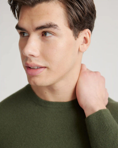 Mongolian Cashmere Crewneck Sweater