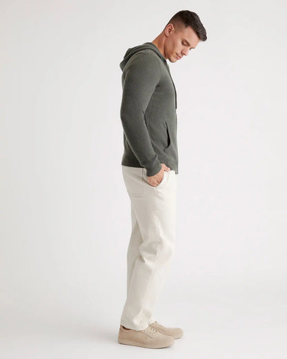 Mongolian Cashmere Full-Zip Hoodie