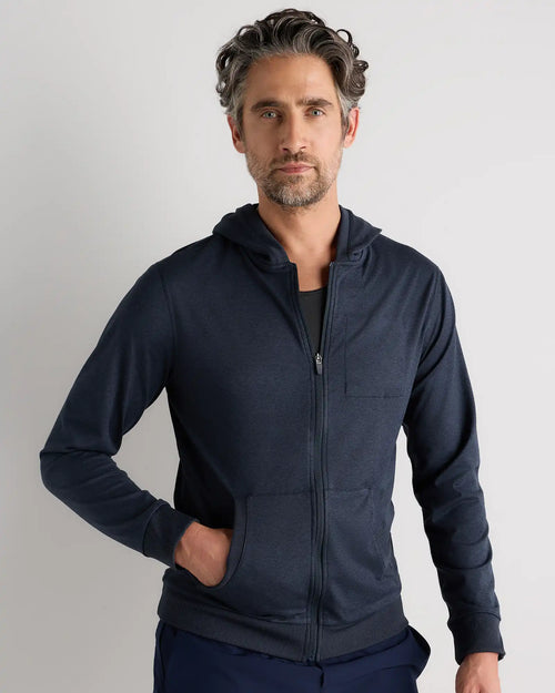 Flowknit Performance Full-Zip Chest Pocket Hoodie