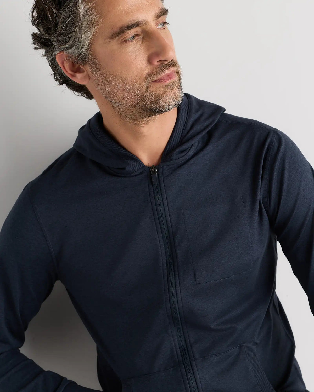 Flowknit Performance Full-Zip Chest Pocket Hoodie