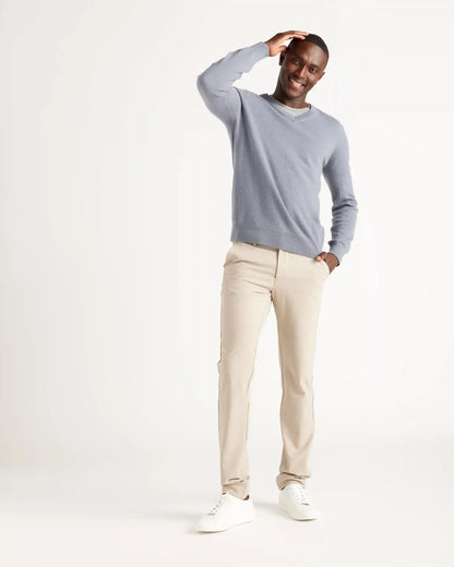 Mongolian Cashmere V-Neck Sweater