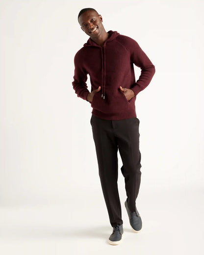 Mongolian Cashmere Pullover Hoodie