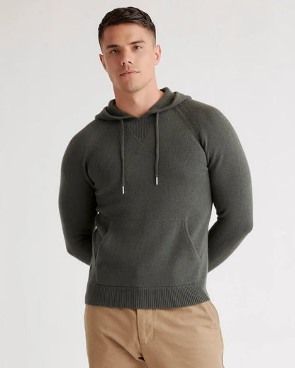 Mongolian Spring Cashmere Pullover Hoodie