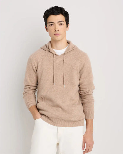 Mongolian Cashmere Pullover Hoodie