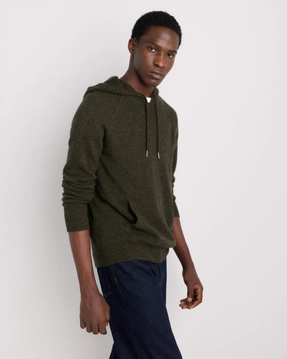 Mongolian Cashmere Pullover Hoodie