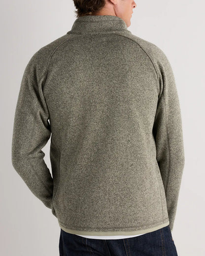 Sweater-Knit Fleece Full-Zip Jacket