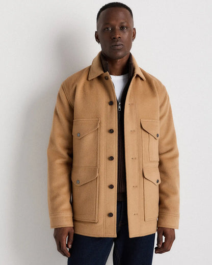 Wool Cashmere Field Jacket