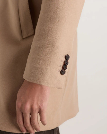 100% Mongolian Cashmere Car Coat