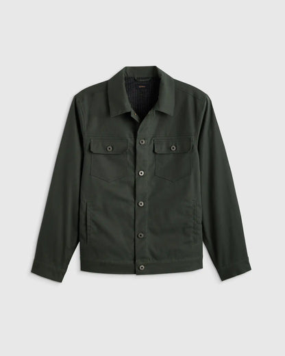 Organic Waxed Canvas Trucker Jacket