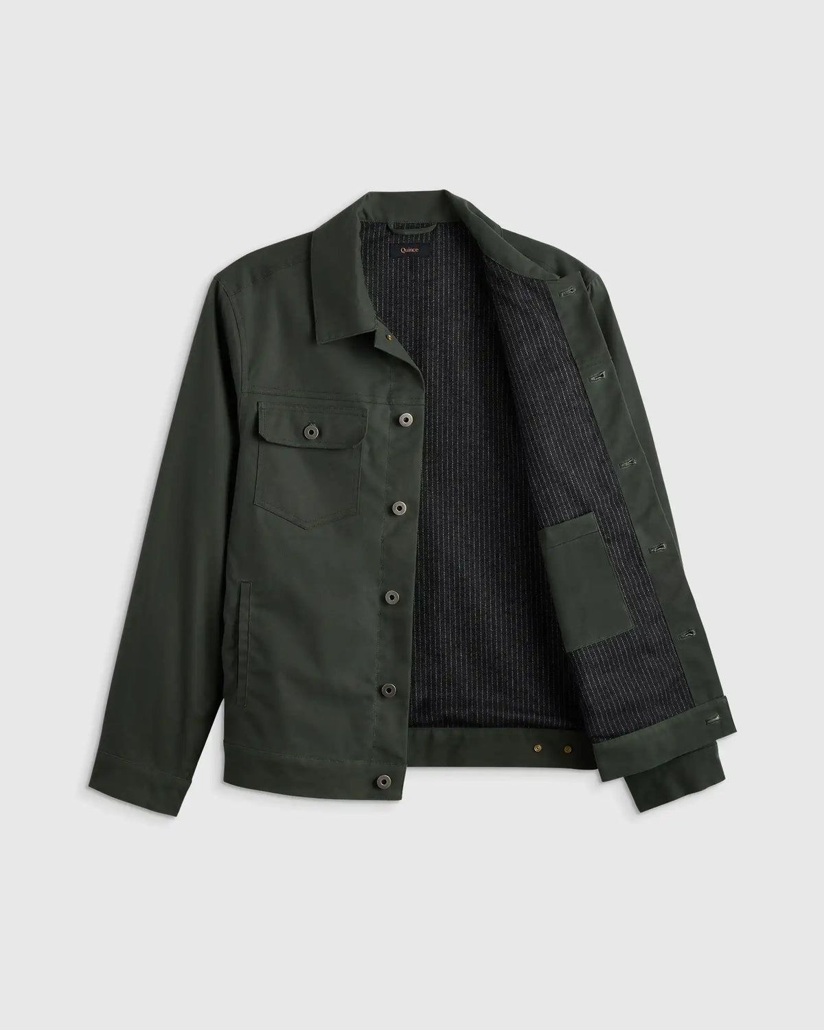 Organic Waxed Canvas Trucker Jacket
