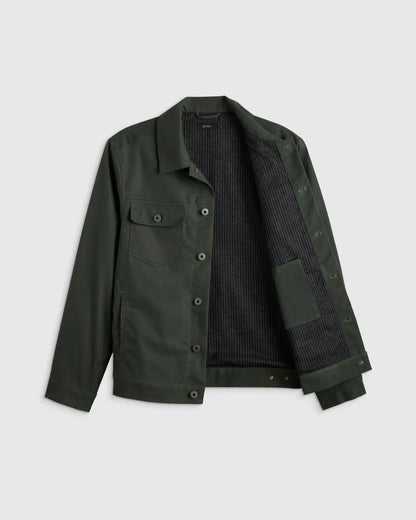 Organic Waxed Canvas Trucker Jacket