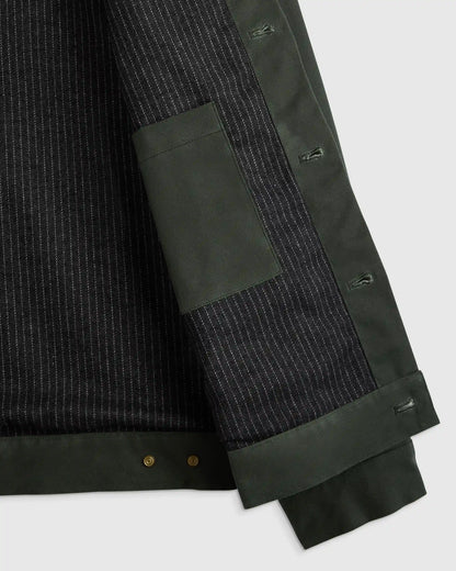 Organic Waxed Canvas Trucker Jacket