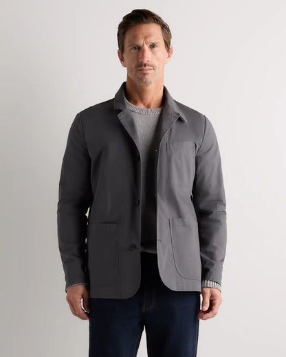Organic Twill Unstructured Blazer