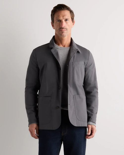Organic Twill Unstructured Blazer