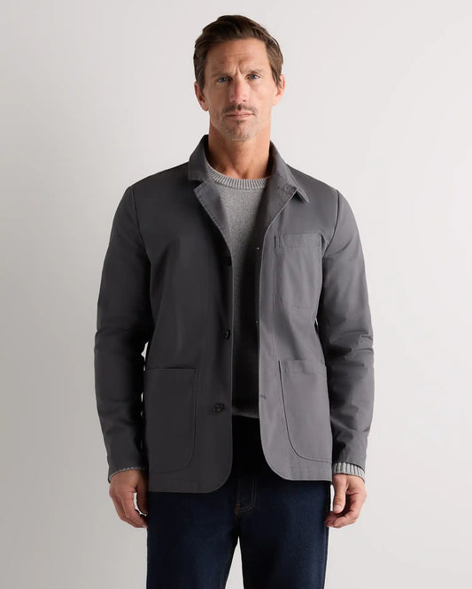 Organic Twill Unstructured Blazer