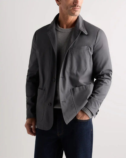Organic Twill Unstructured Blazer