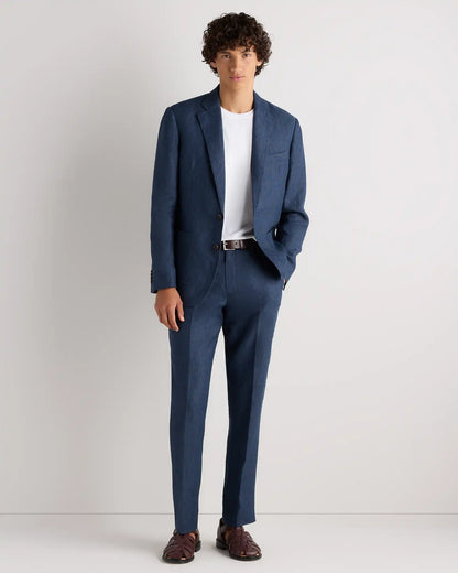 100% European Linen Tailored Blazer