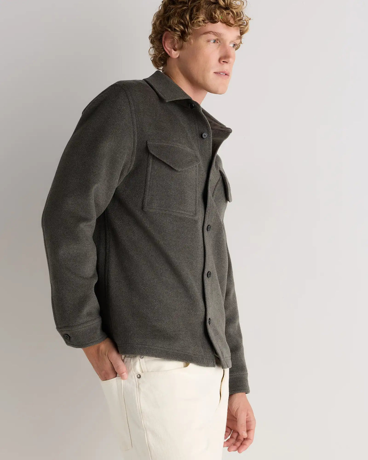 Wool Cashmere Overshirt