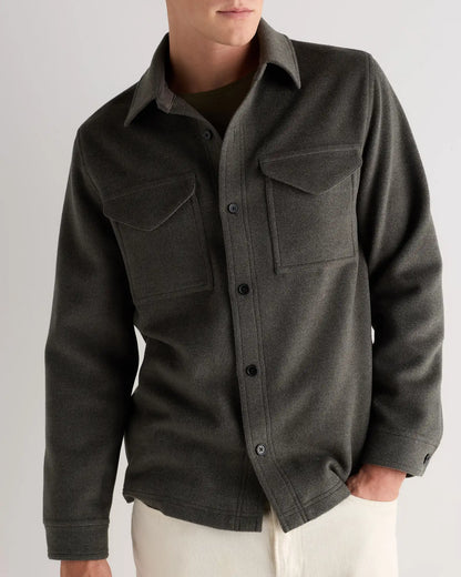 Wool Cashmere Overshirt