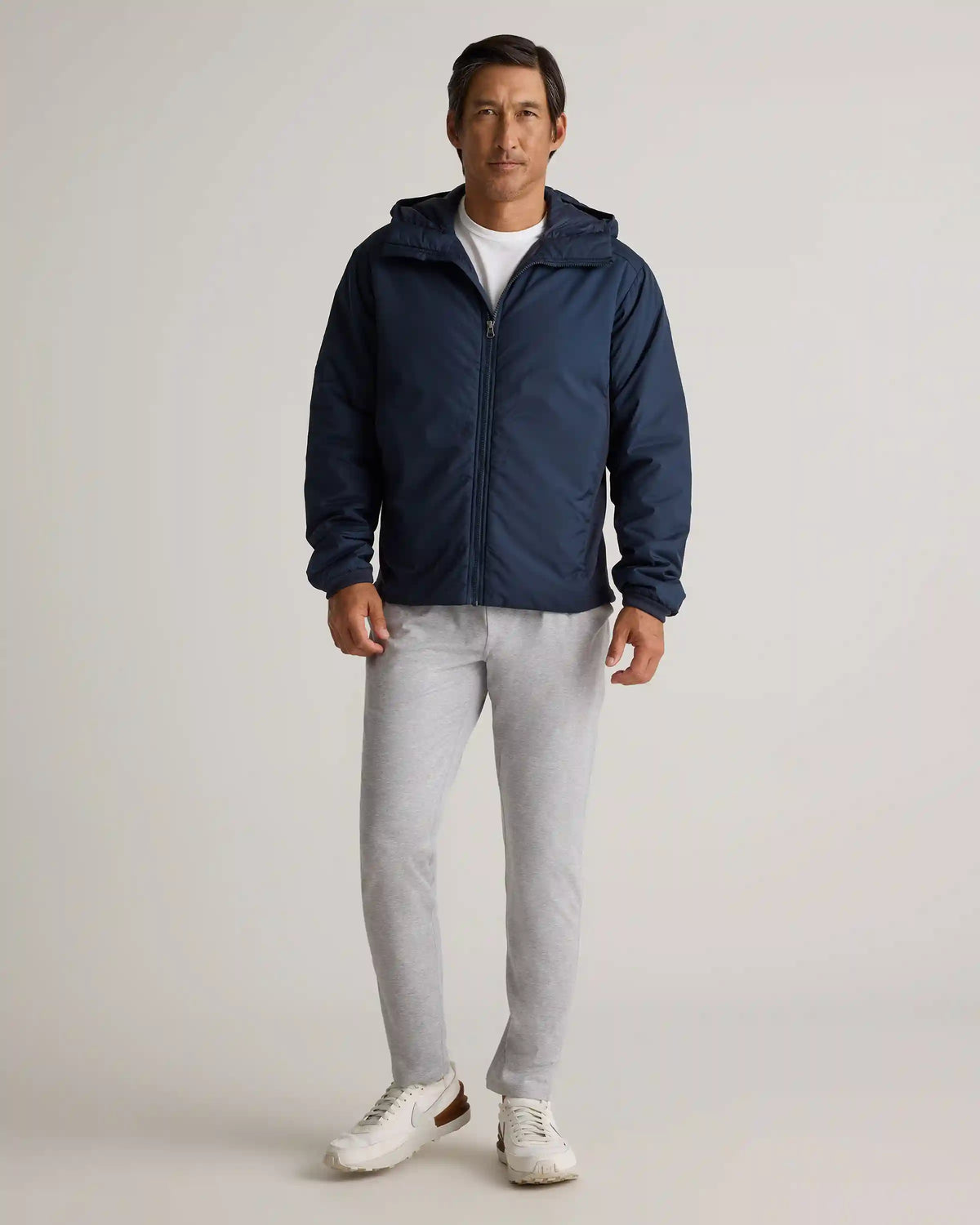 Hybrid Insulated Lightweight Hooded Jacket