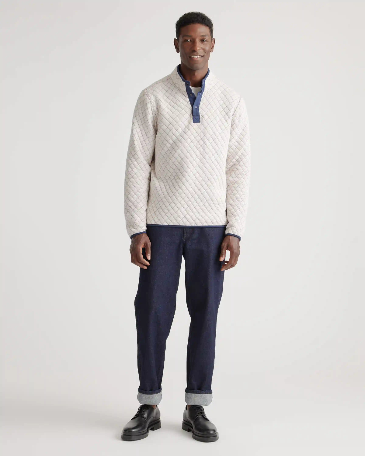 Reversible Quilted Pullover