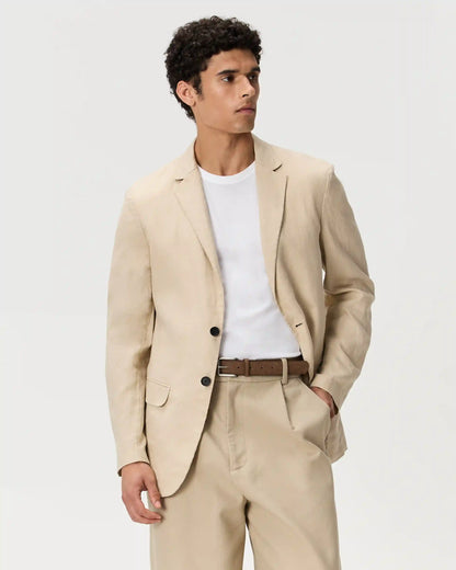 100% European Linen Blazer